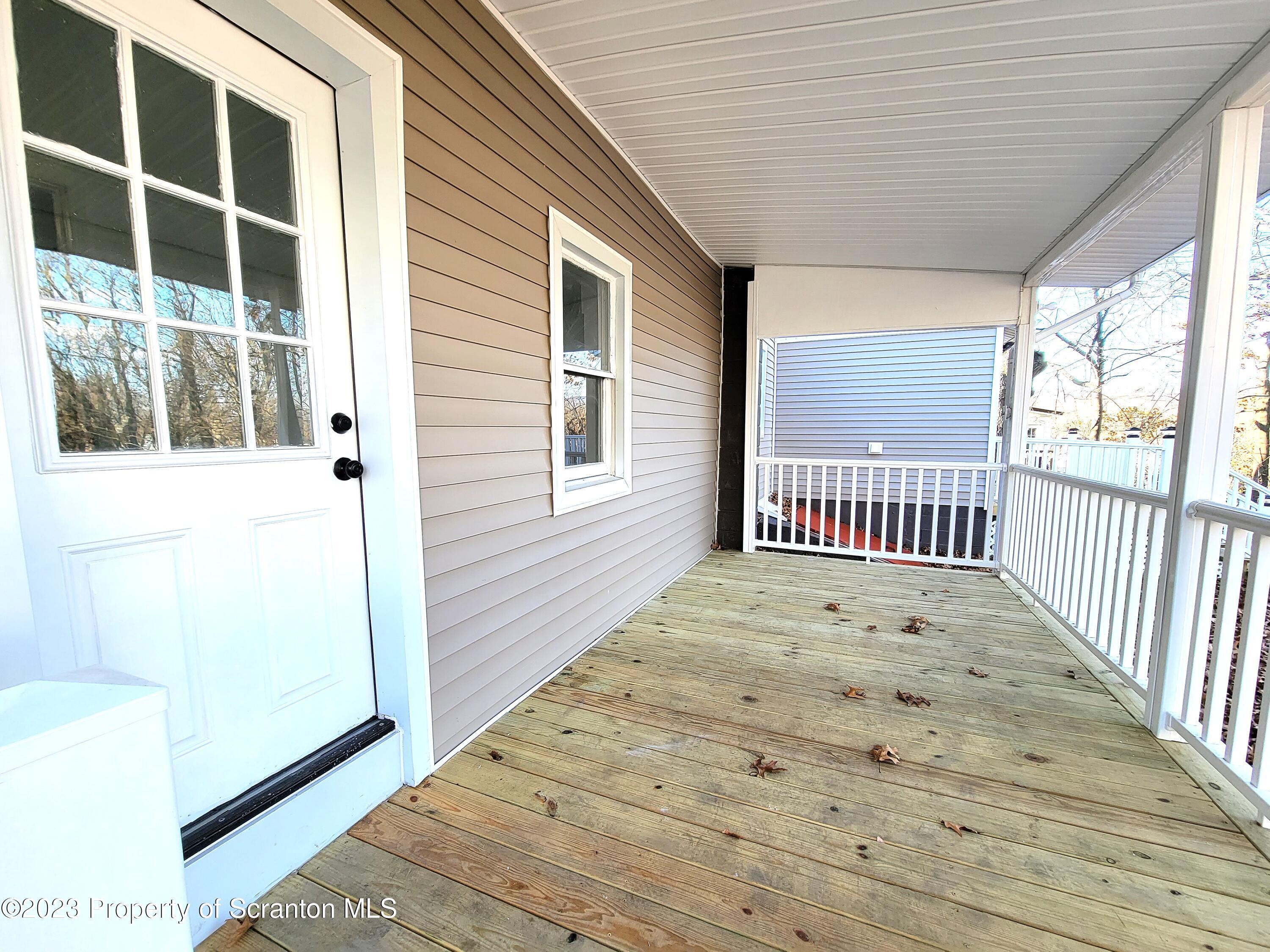 603 Spring Street Moosic, PA 18507 - Photo 2 of 13 603 Back Porch