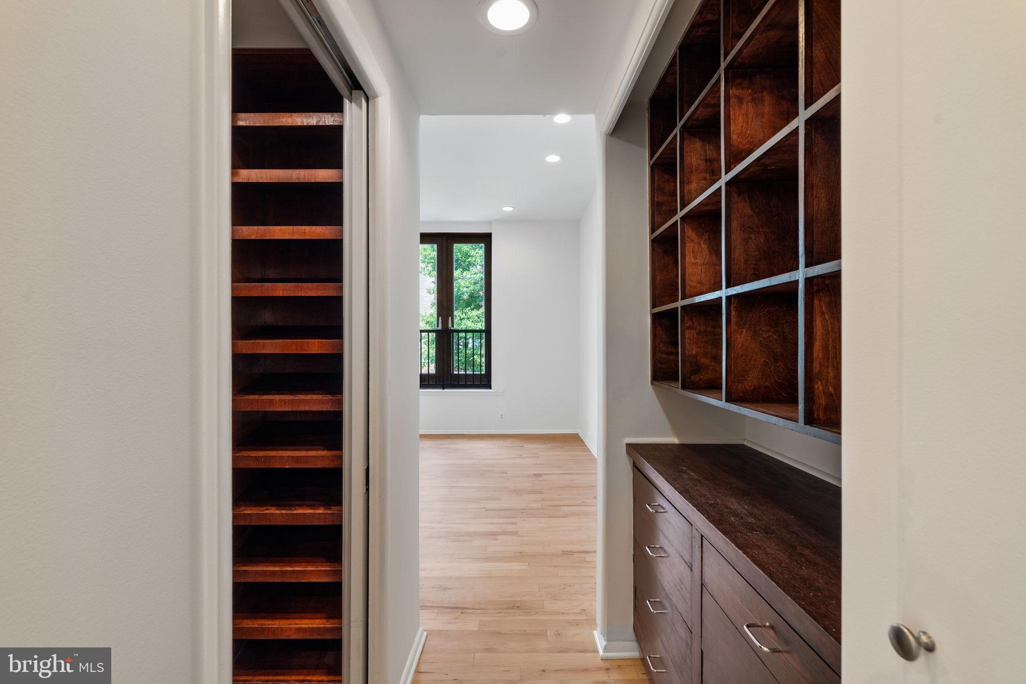 2036 Rittenhouse Square Philadelphia, PA 19103 - Photo 21 of 39 a view of walk in closet with empty racks
