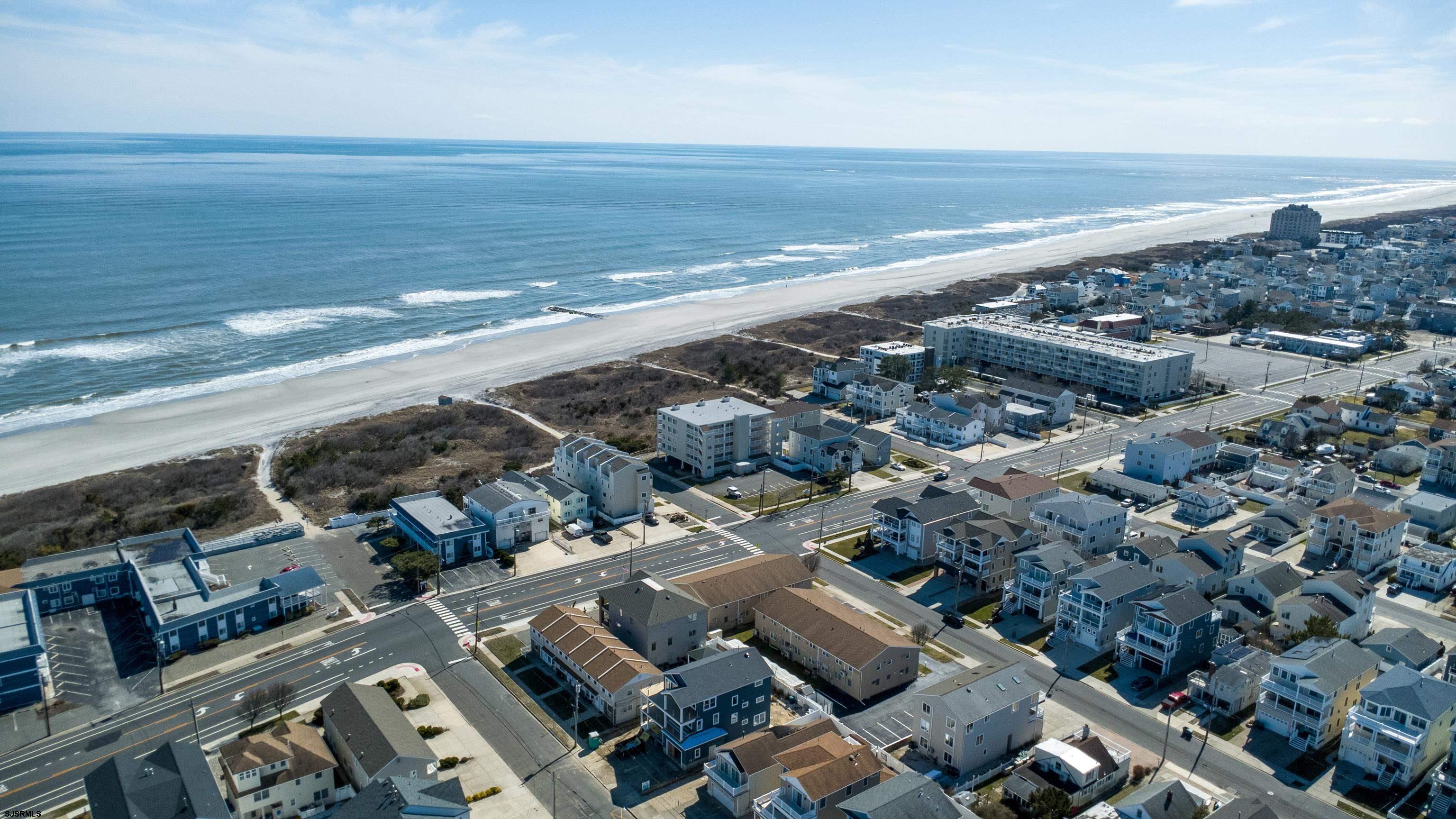 313 West Brigantine Avenue, Unit 4 Brigantine, NJ 08203 - Photo 5 of 38 an aerial view of a ocean and beach