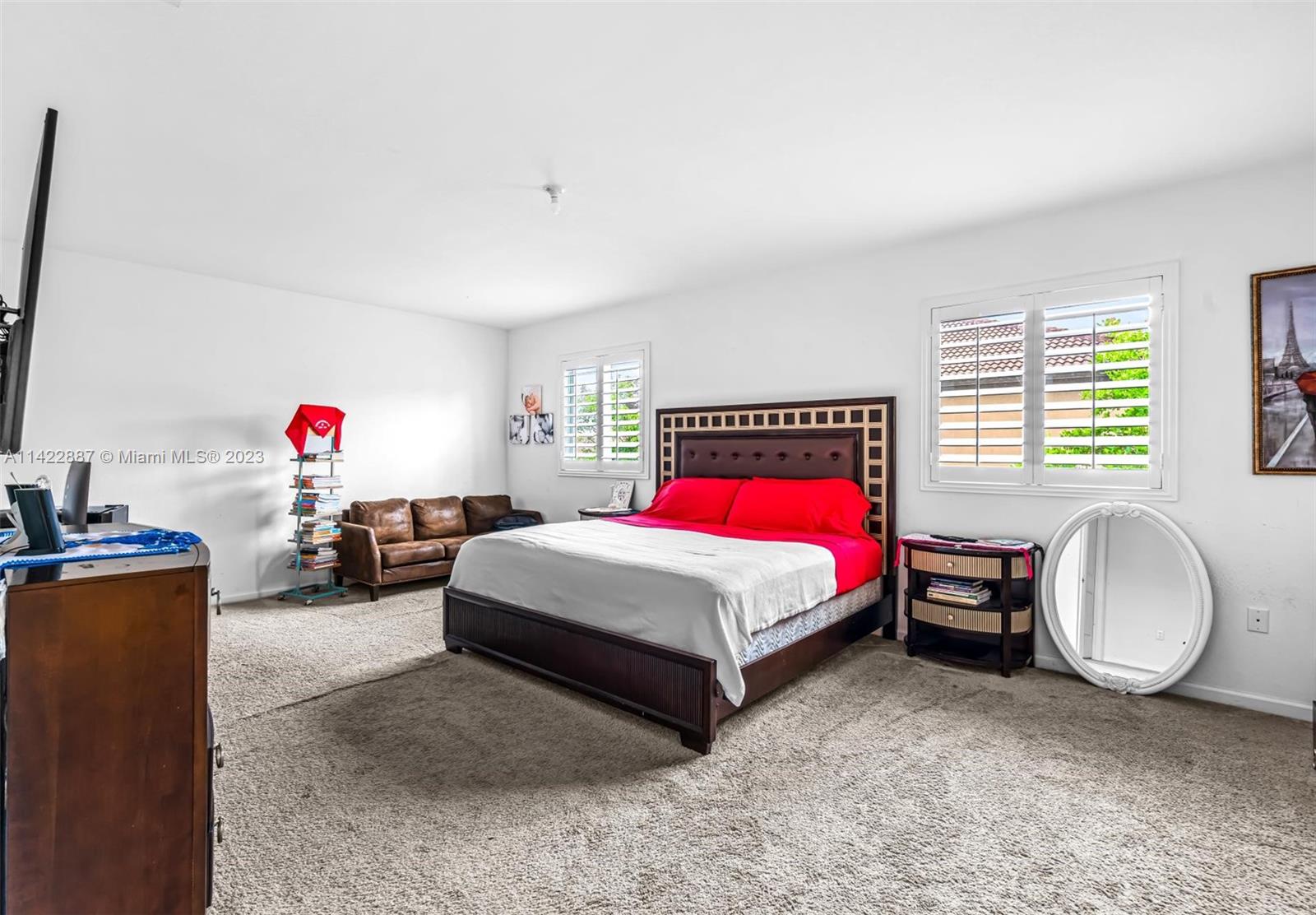 11850 Southwest 250th Terrace Homestead, FL 33032 - Photo 33 of 47 a bedroom with a bed and window