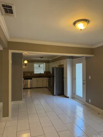 a view of empty room