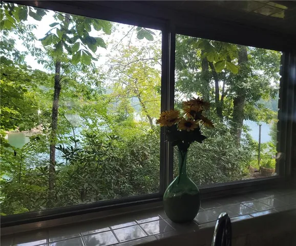 a view of a balcony with outdoor space