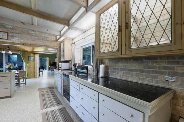 a view of backyard space