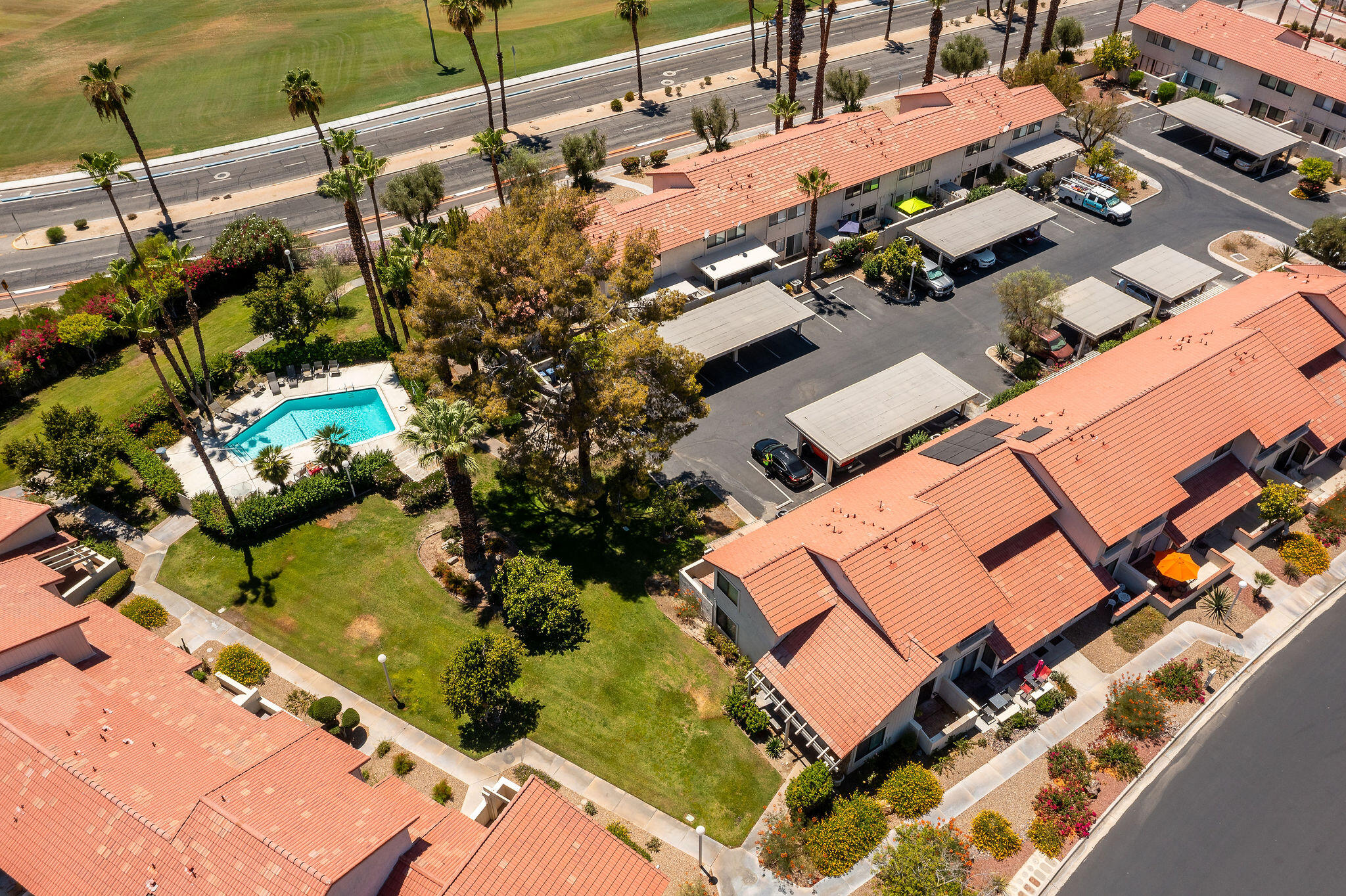 6025 Arroyo Road, Unit 8 Palm Springs, CA 92264 - Photo 50 of 50 Aerial