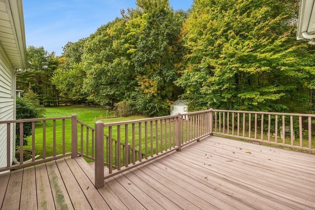 27 Phyllis Road Raynham, MA 02767 - Photo 34 of 42 a view of deck with wooden floor and fence