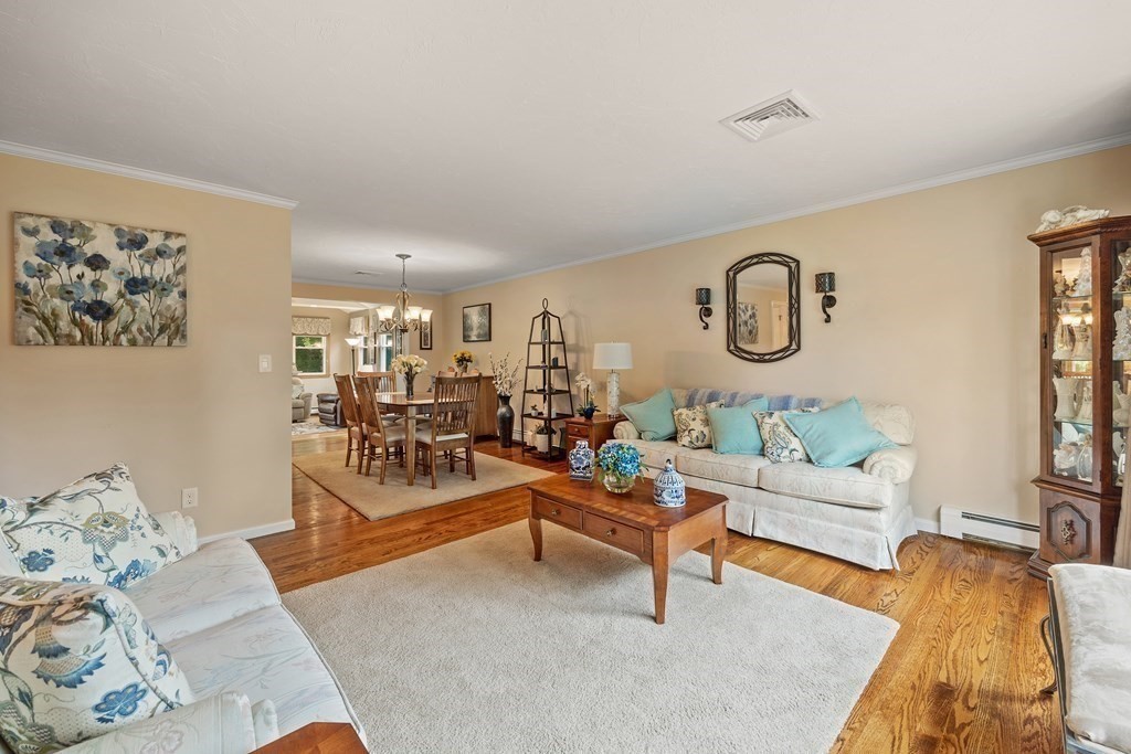 27 Phyllis Road Raynham, MA 02767 - Photo 5 of 42 a living room with furniture and wooden floor