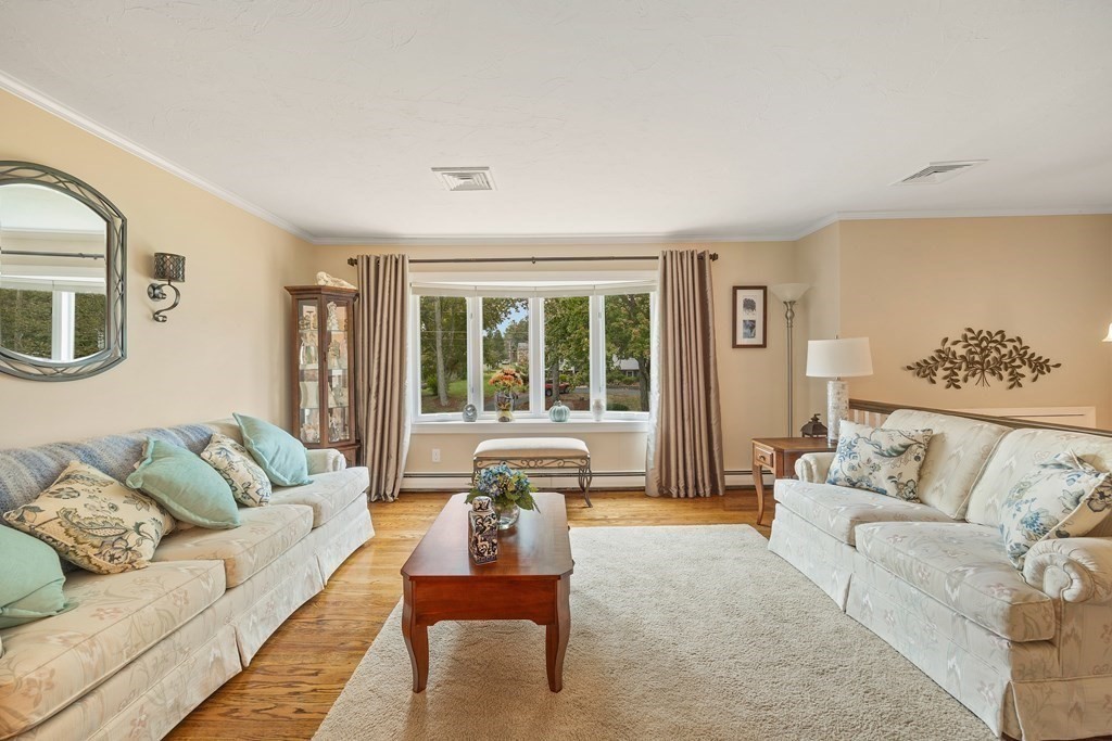27 Phyllis Road Raynham, MA 02767 - Photo 6 of 42 a living room with furniture and a large window