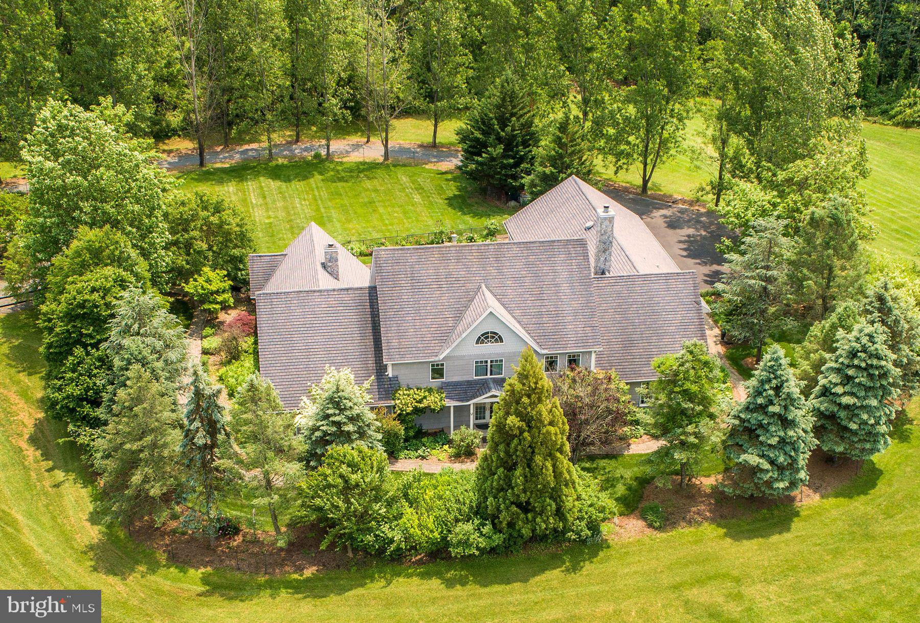 80 Linvale Road Ringoes, NJ 08551 - Photo 2 of 43 Aerial of Home