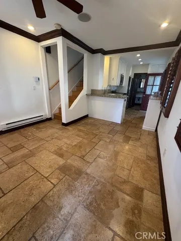 a view of a livingroom with furniture