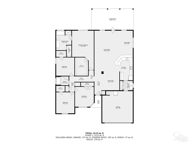 $352,500 | 2322 Tall Oak Drive, Cantonment, FL 32533