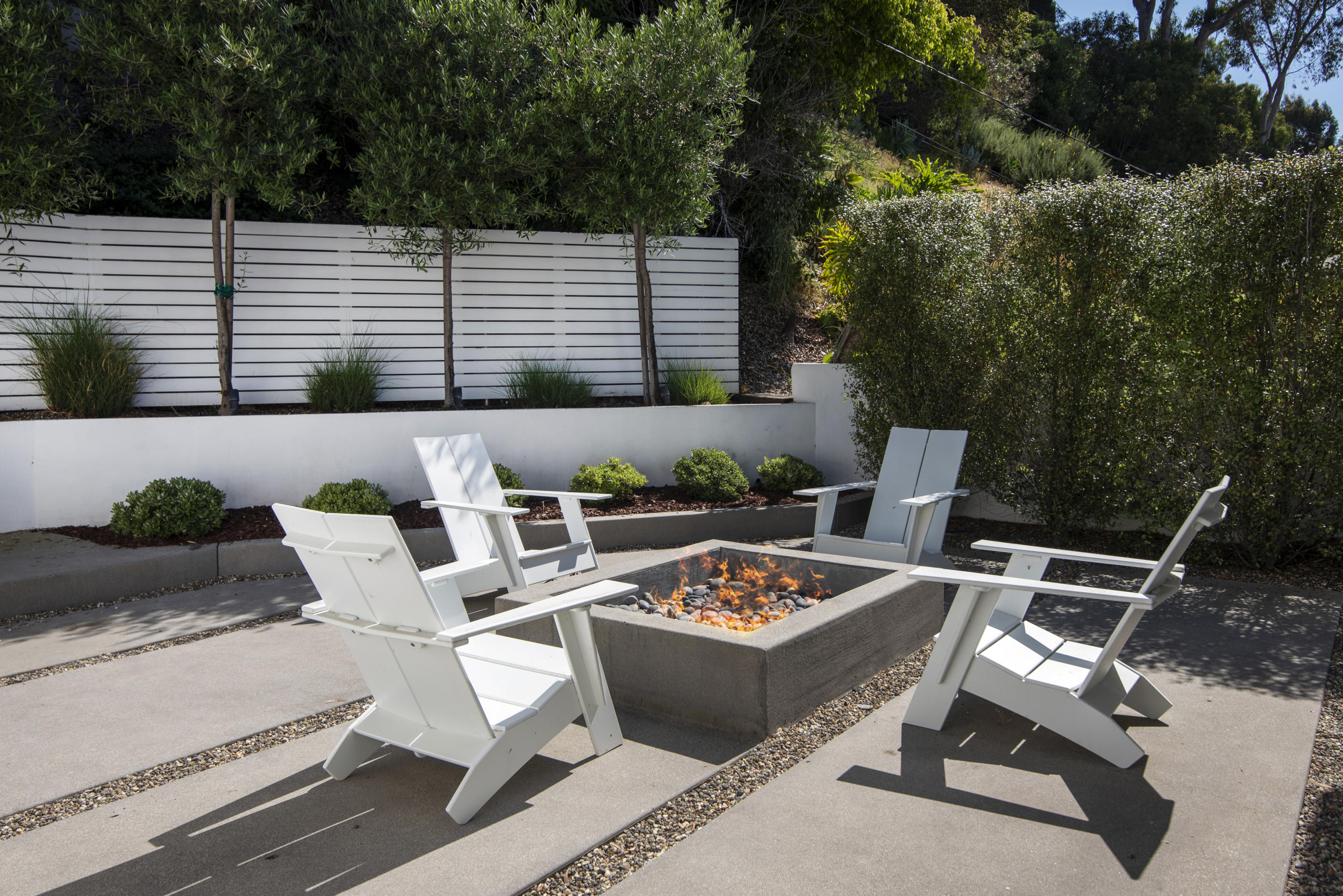 25 Las Alturas Road Santa Barbara, CA 93103 - Photo 13 of 15 Fire Pit