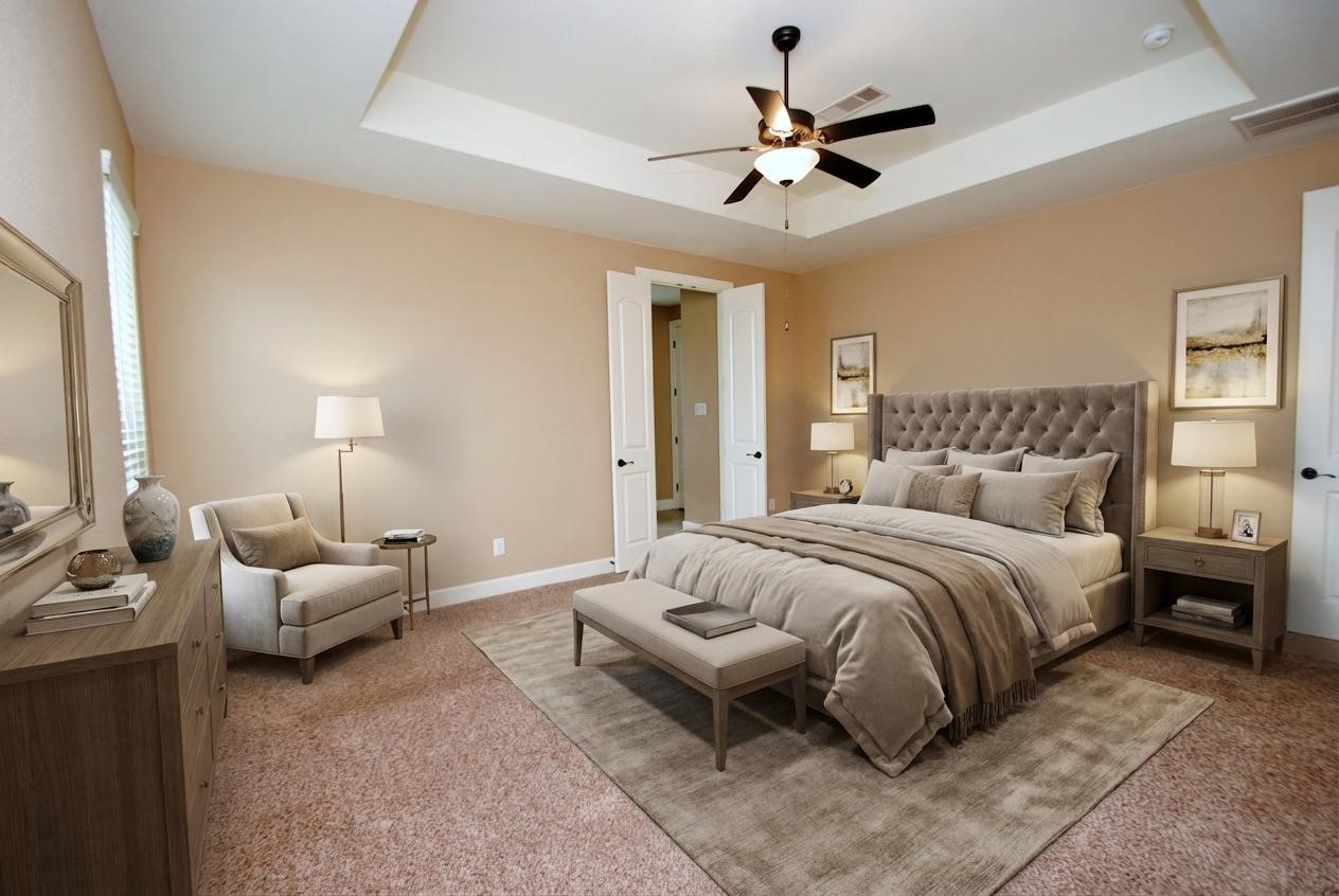 2803 Quartz Rdg Drive Rosharon, TX 77583 - Photo 17 of 44 Primary Suite - Staged