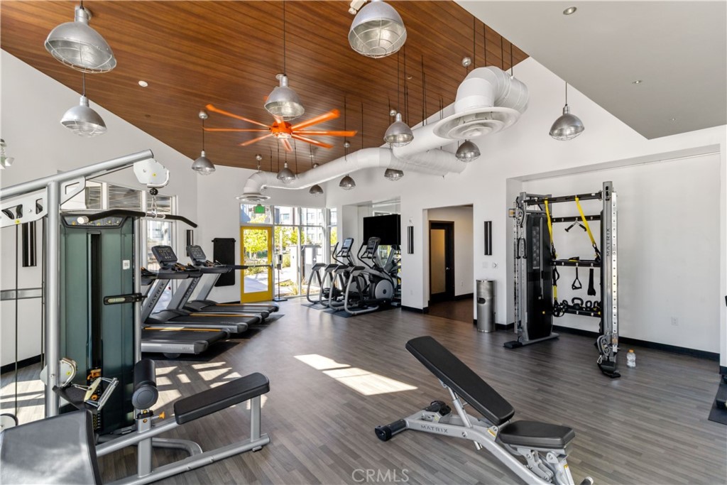 45009 Challenge Common, Unit 200 Fremont, CA 94538 - Photo 25 of 27 a view of a room with gym equipment