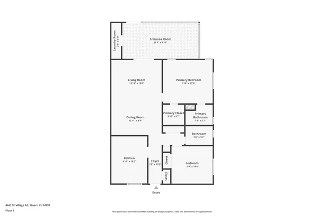$315,000 | 4463 Southeast Village Road, Stuart, FL 34997
