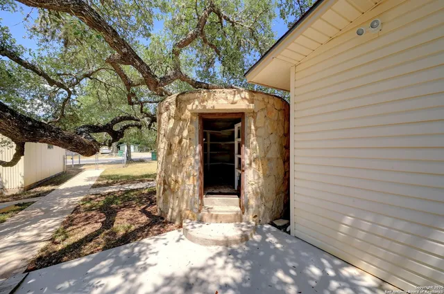 a view of a house with a snow
