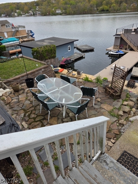 330 Lakeside Avenue Hopatcong, NJ 07821 - Photo 13 of 15 a terrace with outdoor seating and city view