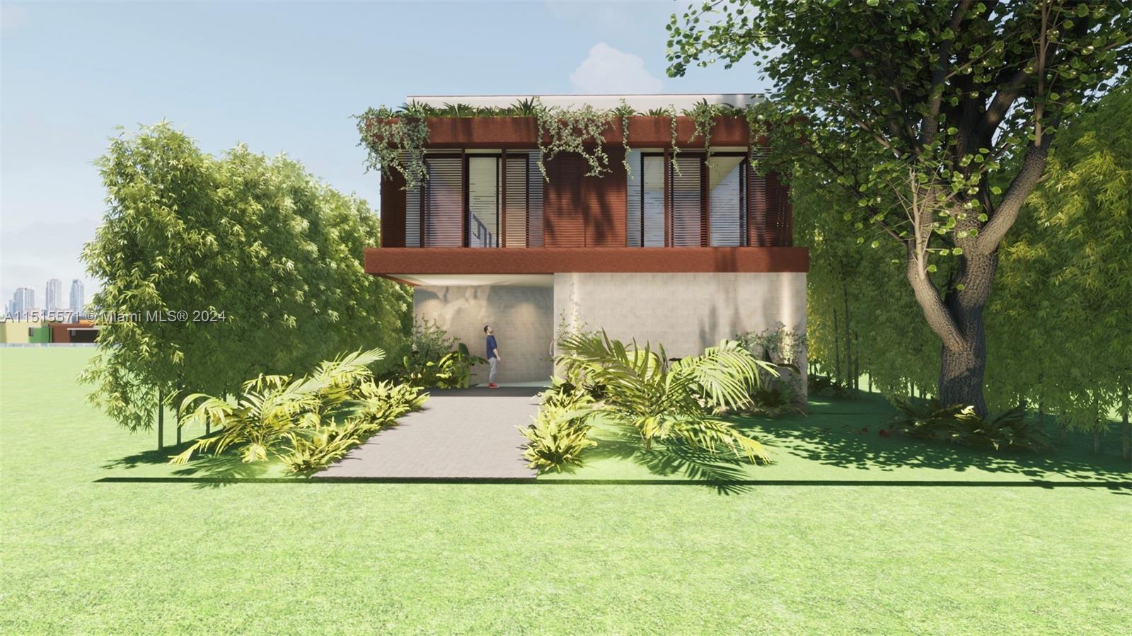 3310 Elizabeth Street Miami, FL 33133 - Photo 3 of 16 a front view of a house with garden