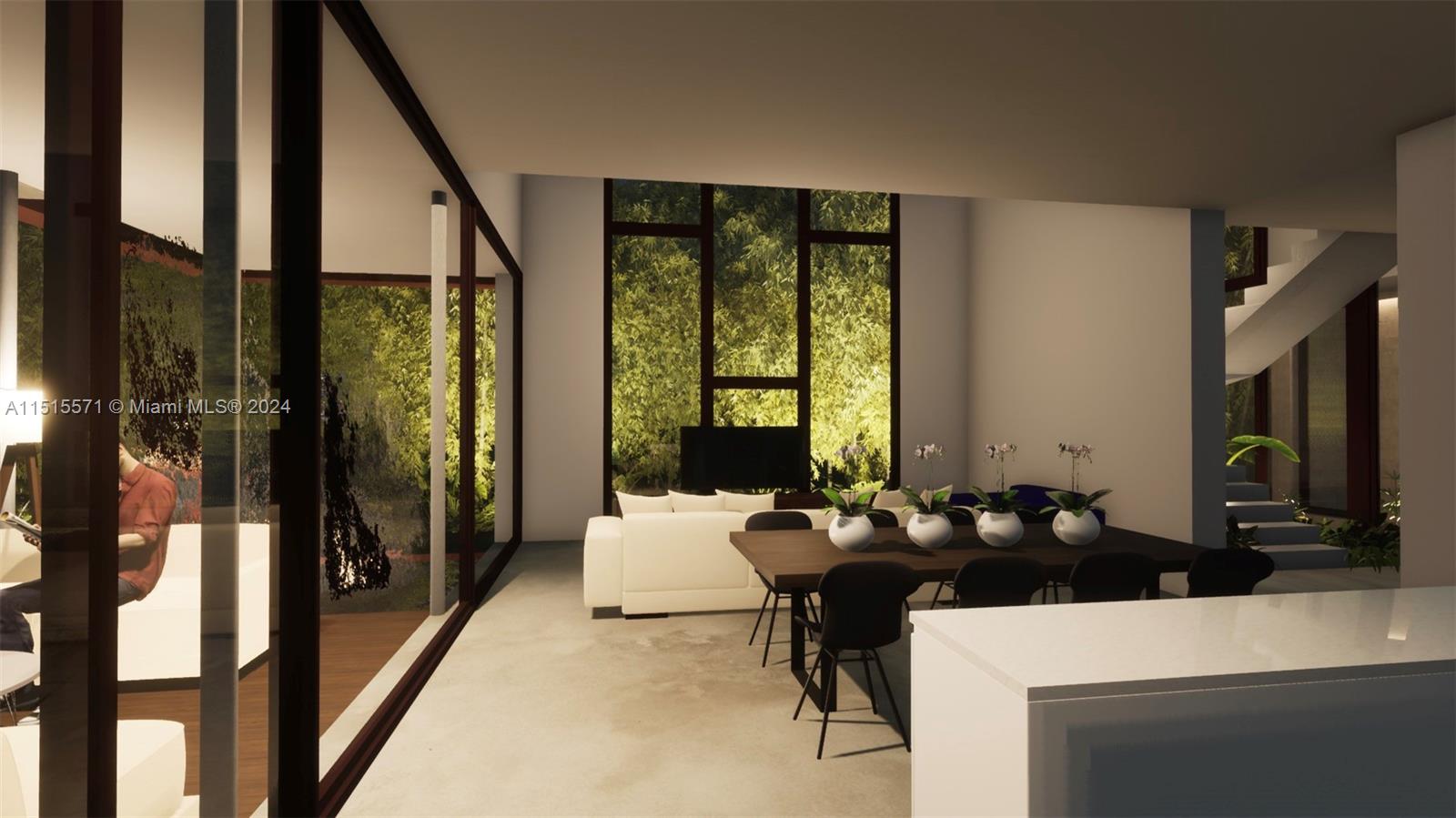 3310 Elizabeth Street Miami, FL 33133 - Photo 10 of 16 a living room with large windows