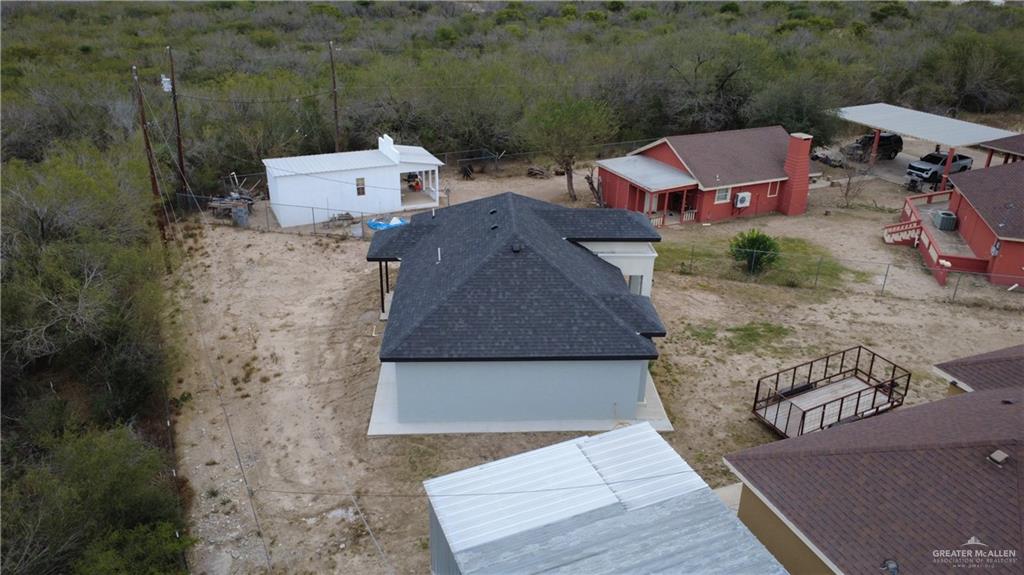 4195 Chapotito Street Rio Grande City, TX 78582 - Photo 12 of 15 an aerial view of a house with a yard