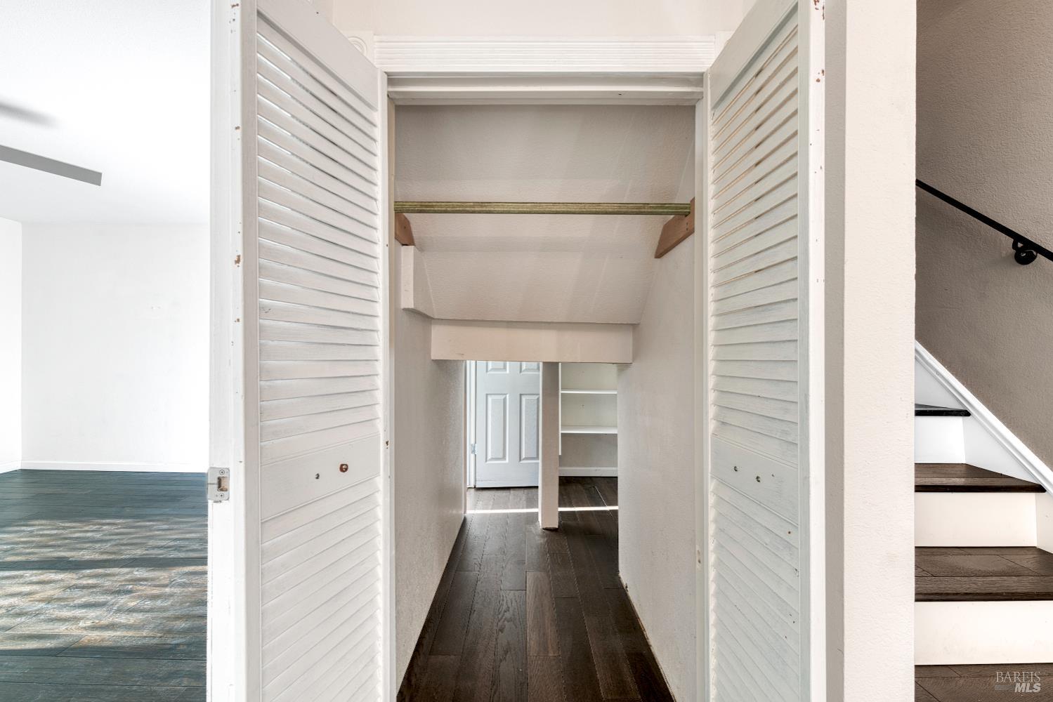 1534 Buchanan Street Novato, CA 94947 - Photo 10 of 30 a view of a hallway with wooden floor and staircase