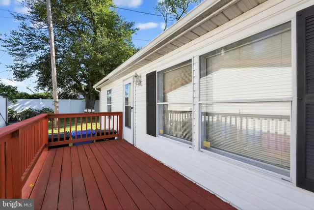 a view of deck with wooden floor and outdoor space
