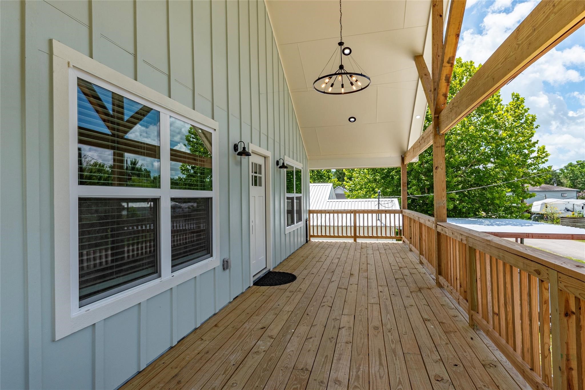 4213 Houx Street Bacliff, TX 77518 - Photo 27 of 37 a view of a house with a porch