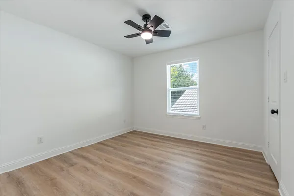 wooden floor in an empty room