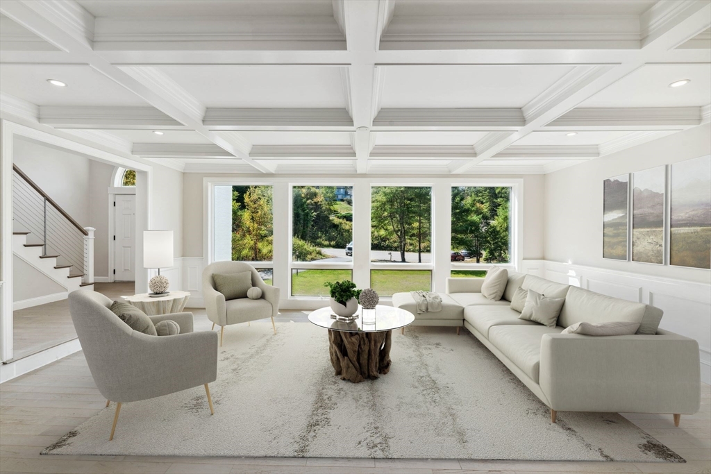 18 Pheasant Street Topsfield, MA 01983 - Photo 5 of 42 a living room with furniture and a large window