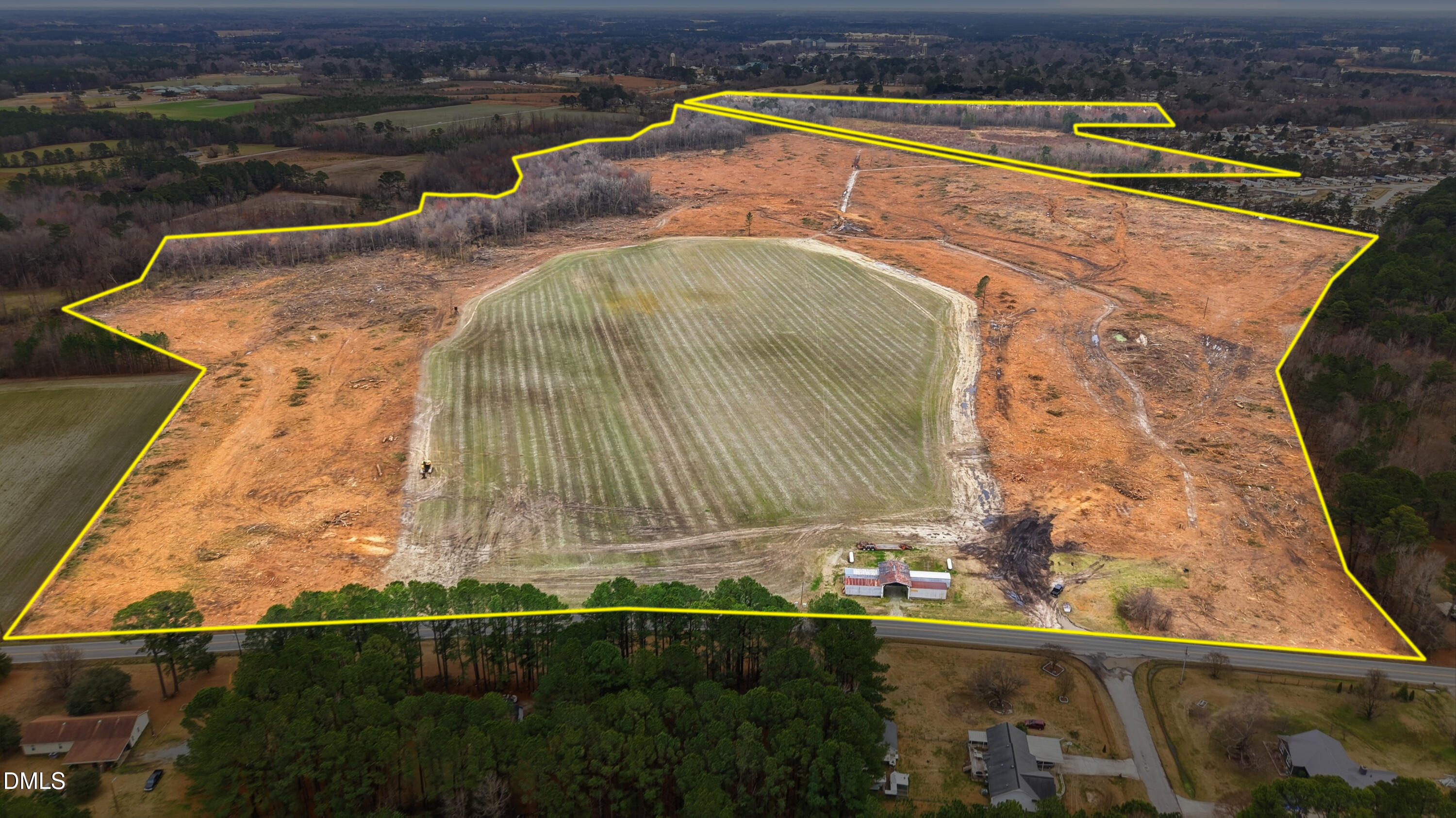 268 Old Beulah Rd-Lot Lines