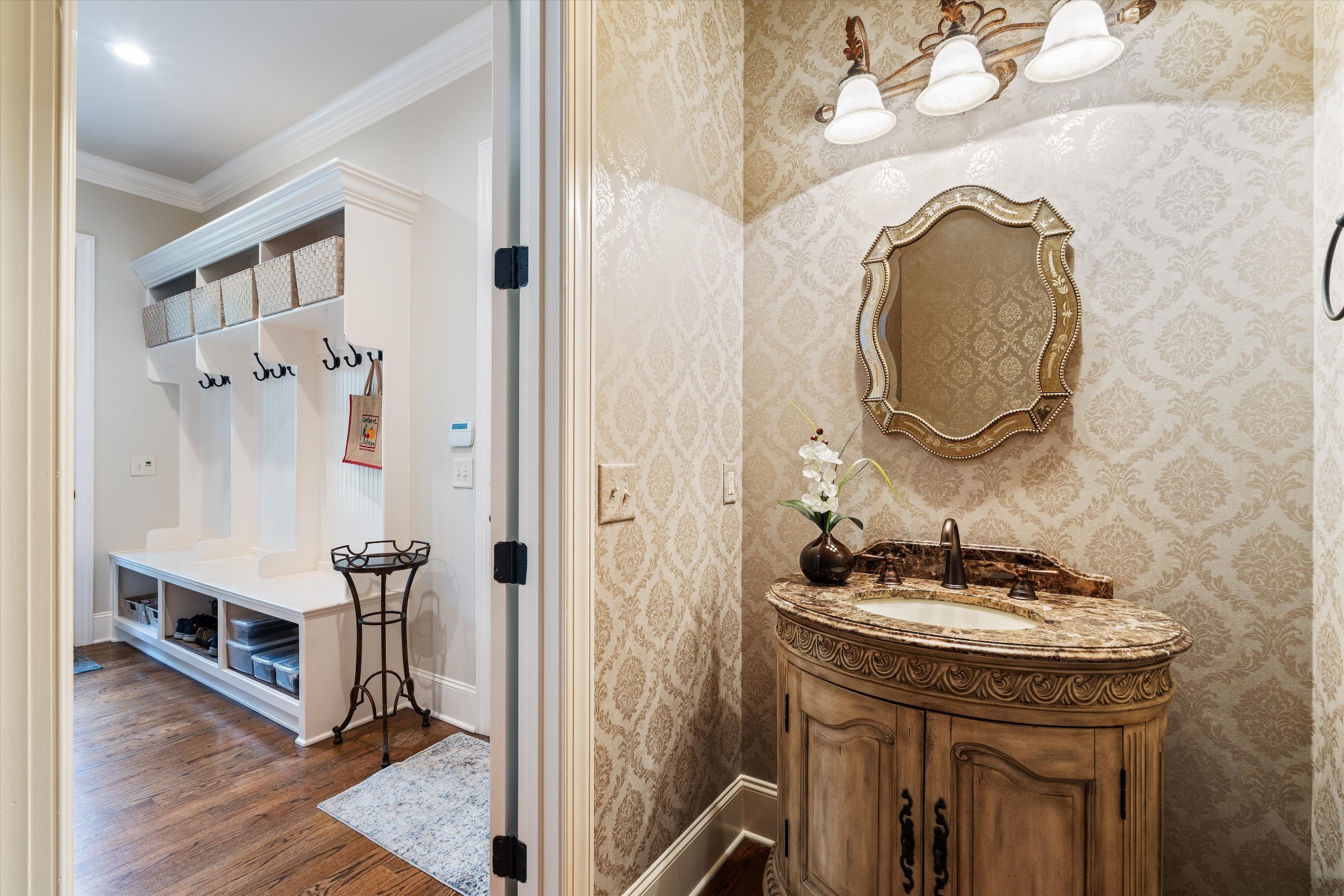 1521 Registry Row Arrington, TN 37014 - Photo 14 of 54 a bathroom with a sink and a mirror