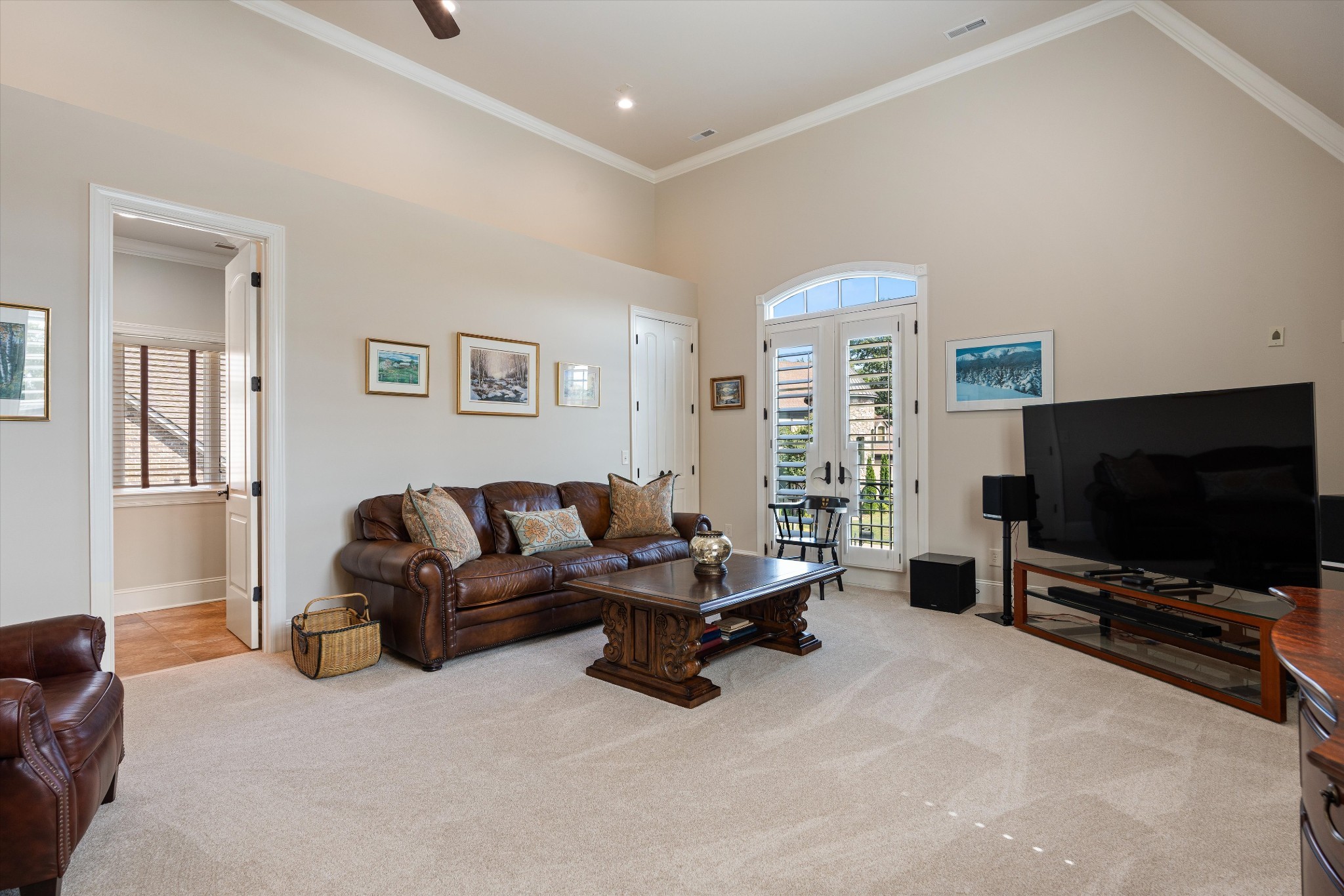 1521 Registry Row Arrington, TN 37014 - Photo 35 of 54 a living room with furniture and a flat screen tv
