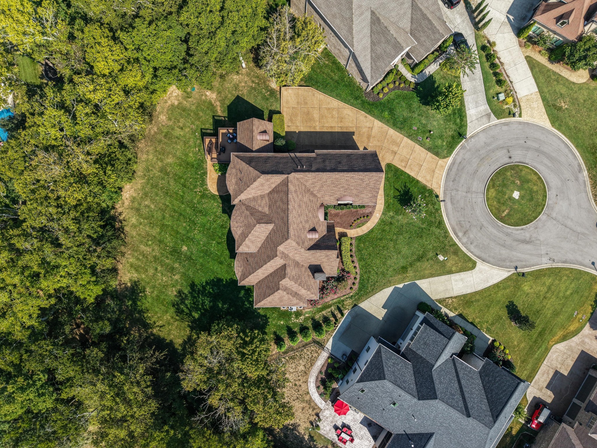 1521 Registry Row Arrington, TN 37014 - Photo 49 of 54 an aerial view of a house with swimming pool and outdoor space