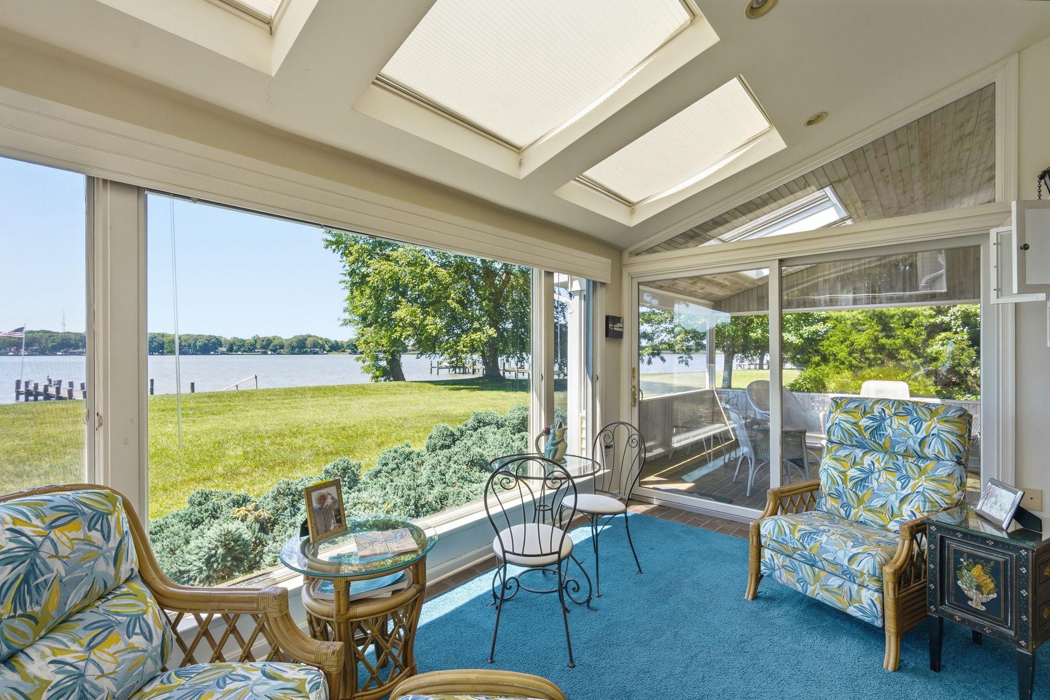 202 Royston Shores Road Chestertown, MD 21620 - Photo 16 of 72 Serene lakeside sunroom retreat.
