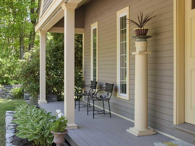 36 Brookside Drive Woolwich, ME 04579 - Photo 18 of 35 Exterior Front. Charming front porch...