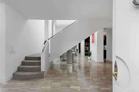 a view of entryway and hall