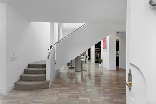 a view of entryway and hall