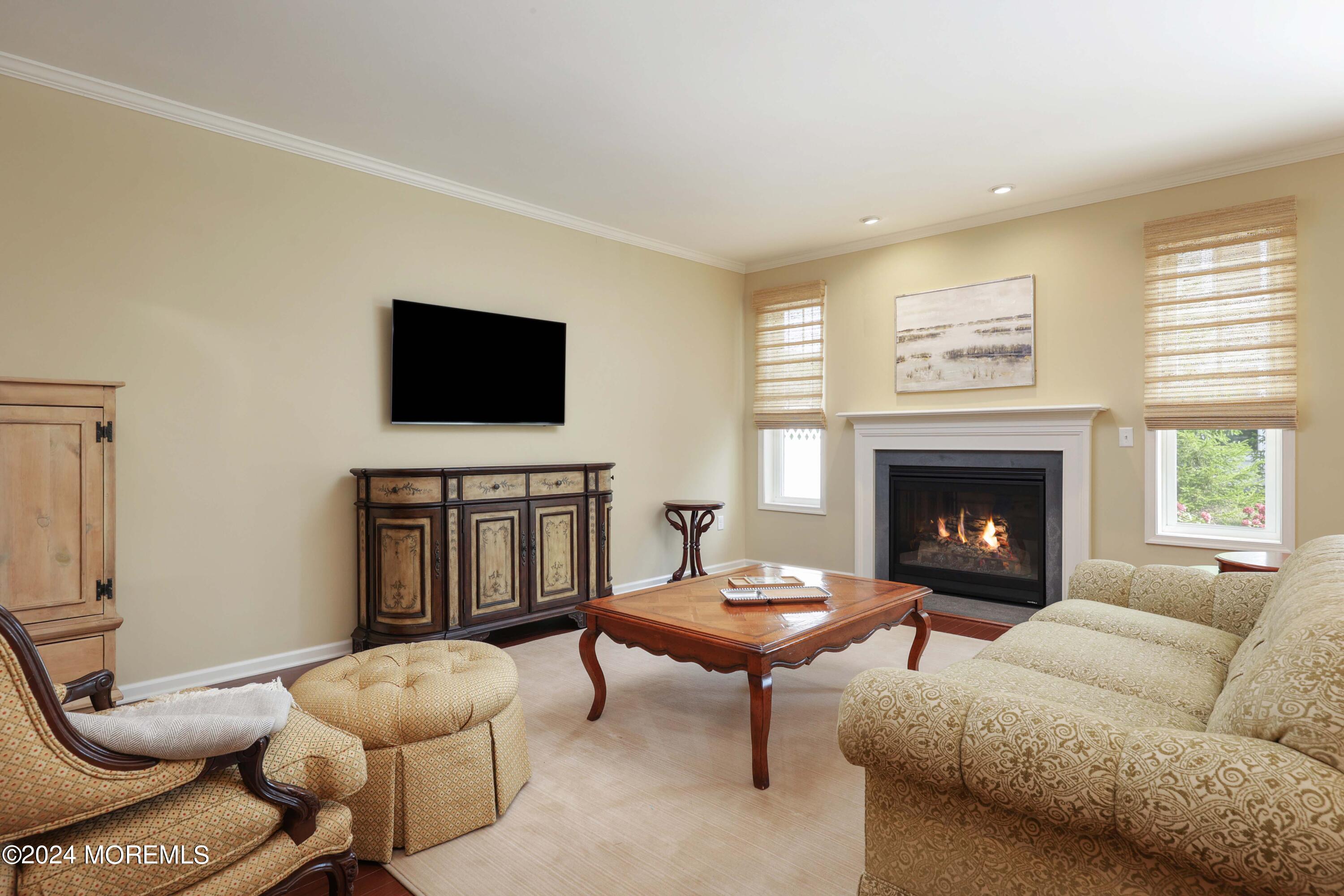 8 Eckert Drive Lincroft, NJ 07738 - Photo 4 of 53 Gas fireplace