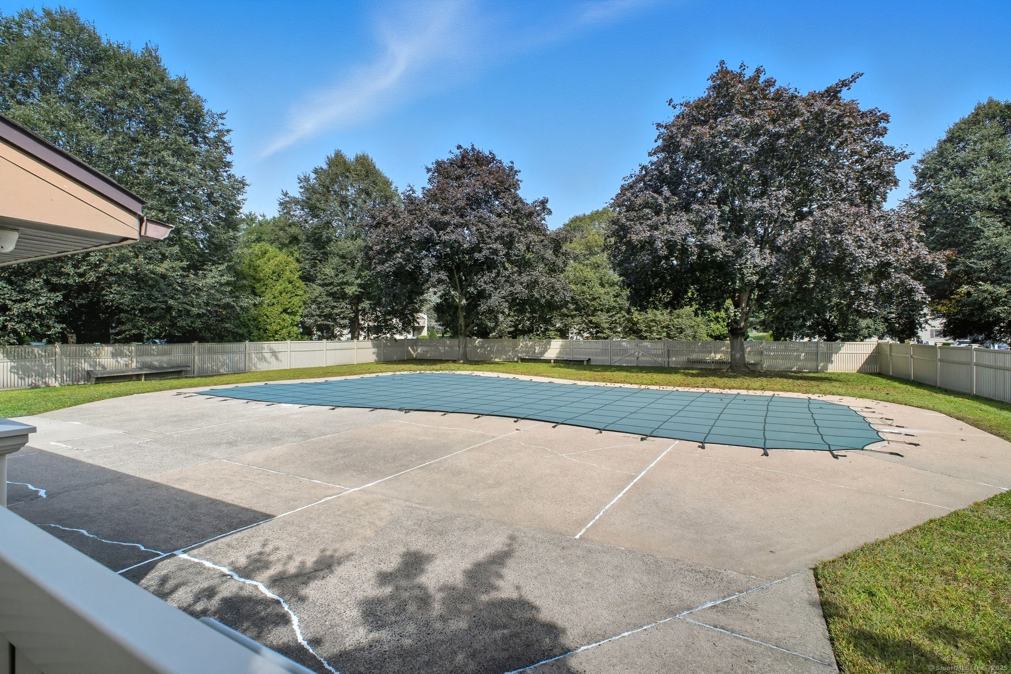 402 Twin Circle Drive, Unit 402 South Windsor, CT 06074 - Photo 15 of 18 a view of a swimming pool with an outdoor space