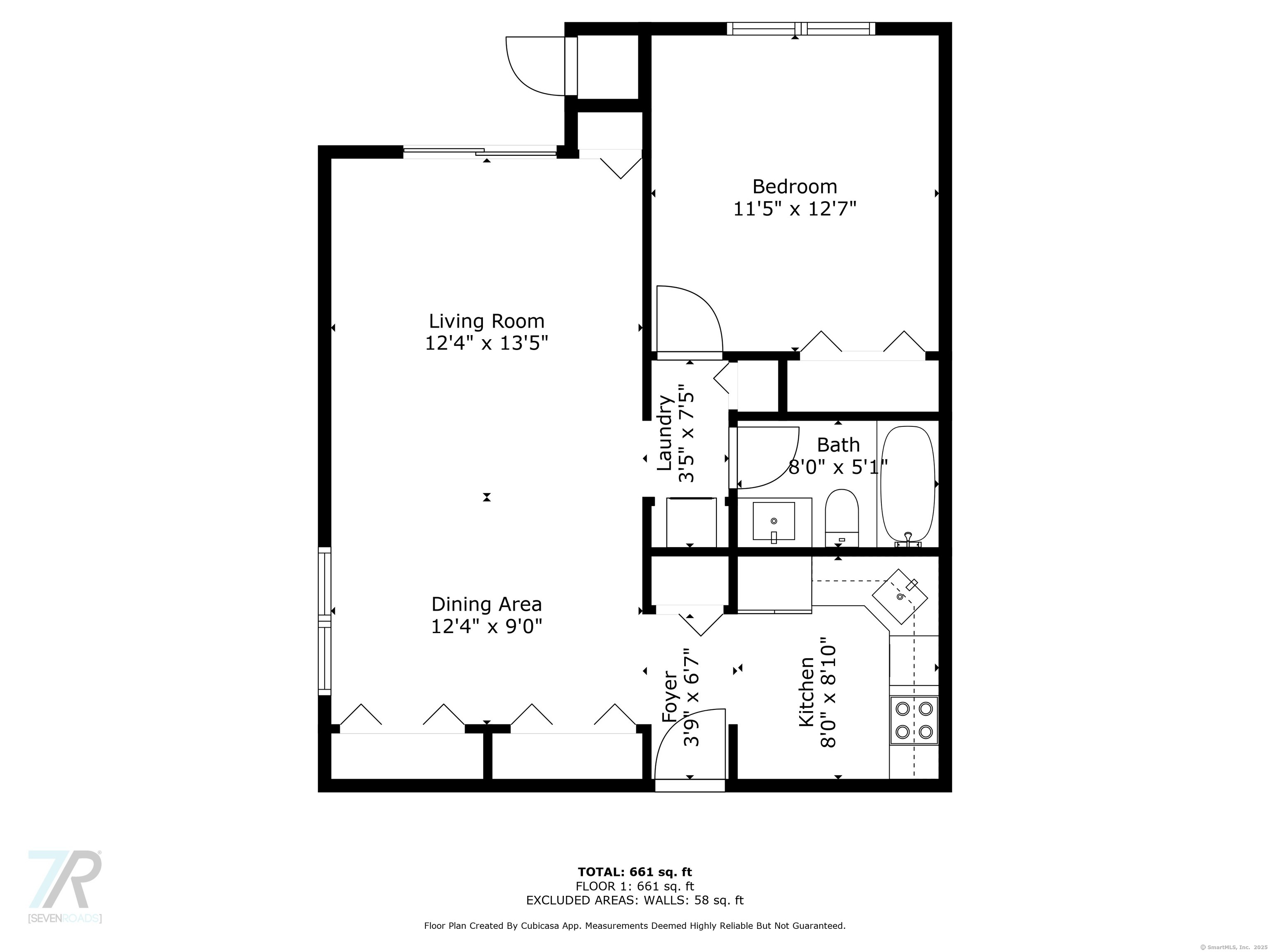 402 Twin Circle Drive, Unit 402 South Windsor, CT 06074 - Photo 18 of 18 a picture of a floor plan