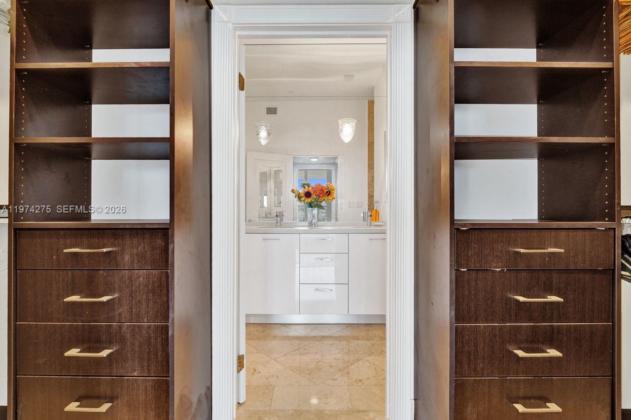 100 Lincoln Road, Unit PH12 Miami Beach, FL 33139 - Photo 43 of 59 a view of walk in closet