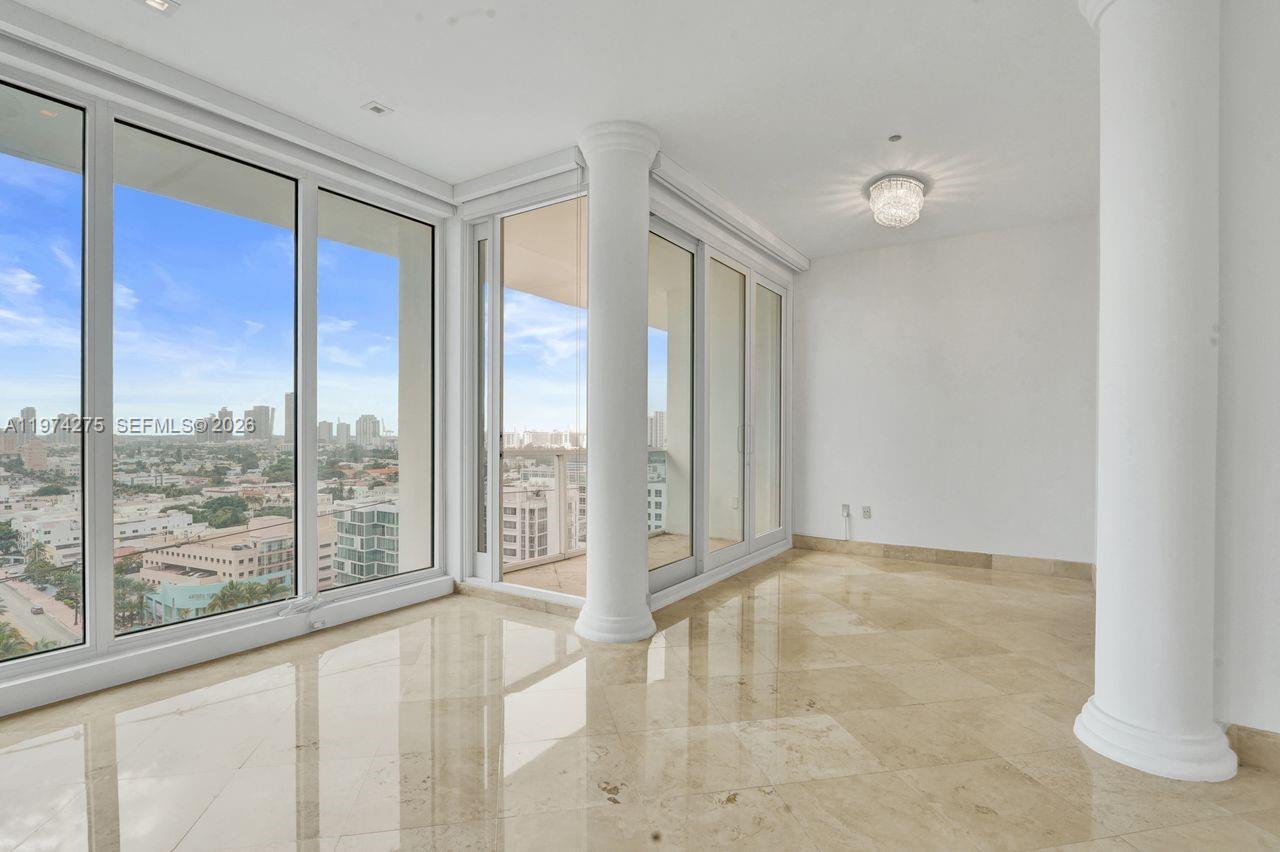 100 Lincoln Road, Unit PH12 Miami Beach, FL 33139 - Photo 6 of 59 a view of an empty room and window