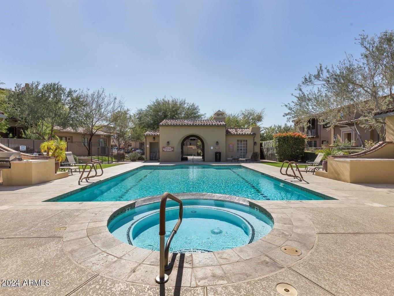 18650 North Thompson Peak Parkway, Unit 1024 Scottsdale, AZ 85255 - Photo 16 of 26 Courtyards pool 2
