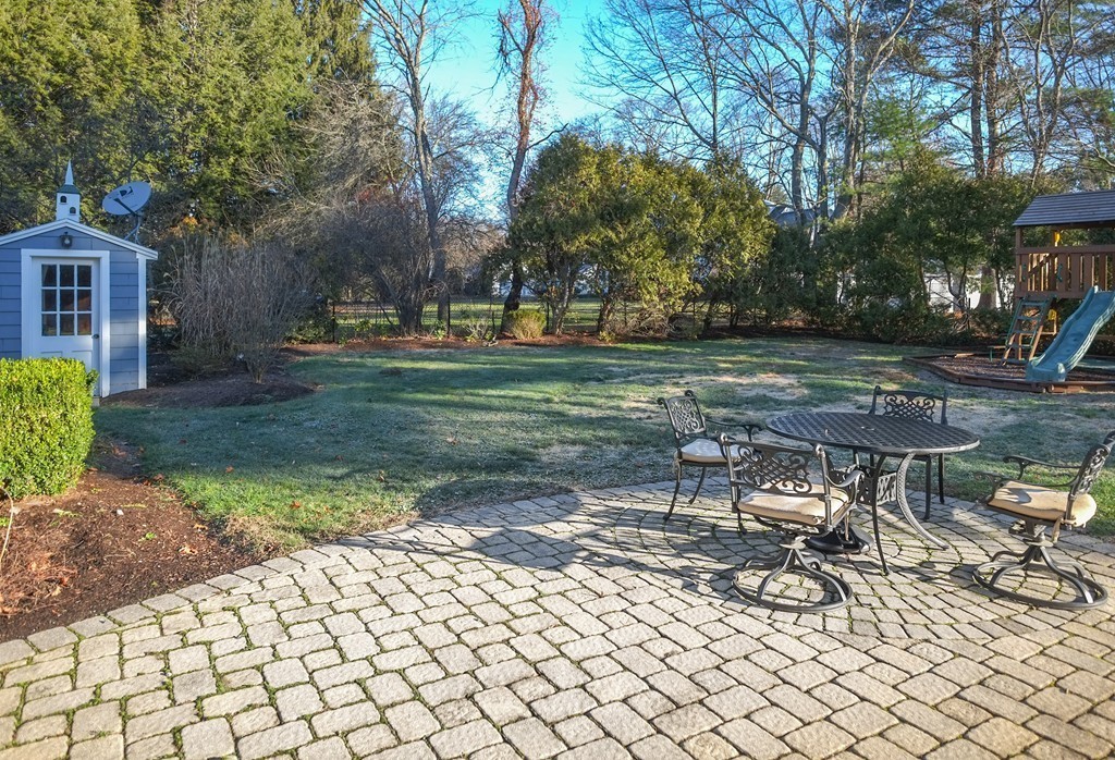 295 Concord Road Wayland, MA 01778 - Photo 28 of 30 a view of backyard with seating and green space