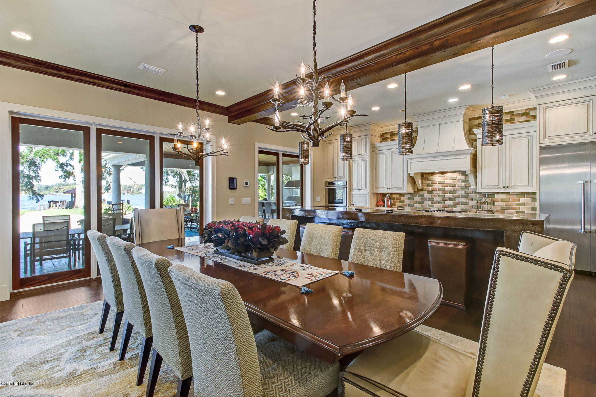 1895 Bishop Estates Road Jacksonville, FL 32259 - Photo 12 of 102 a view of a dining room with furniture window and wooden floor