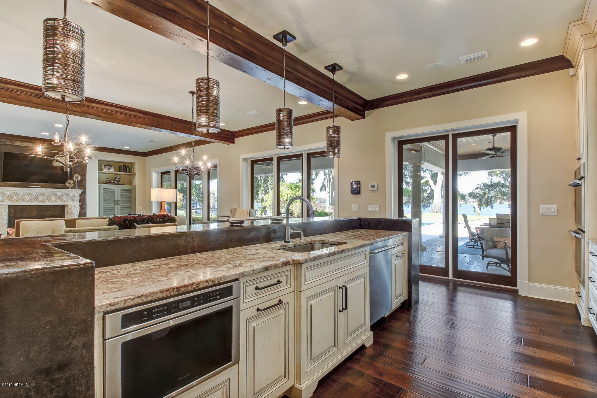 1895 Bishop Estates Road Jacksonville, FL 32259 - Photo 18 of 102 a large kitchen with stainless steel appliances granite countertop a stove and a sink