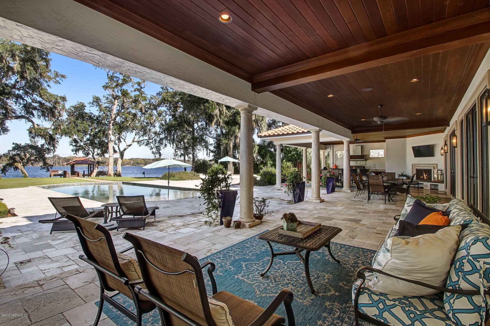 1895 Bishop Estates Road Jacksonville, FL 32259 - Photo 45 of 102 Covered Lanai Ideal for Entertaining