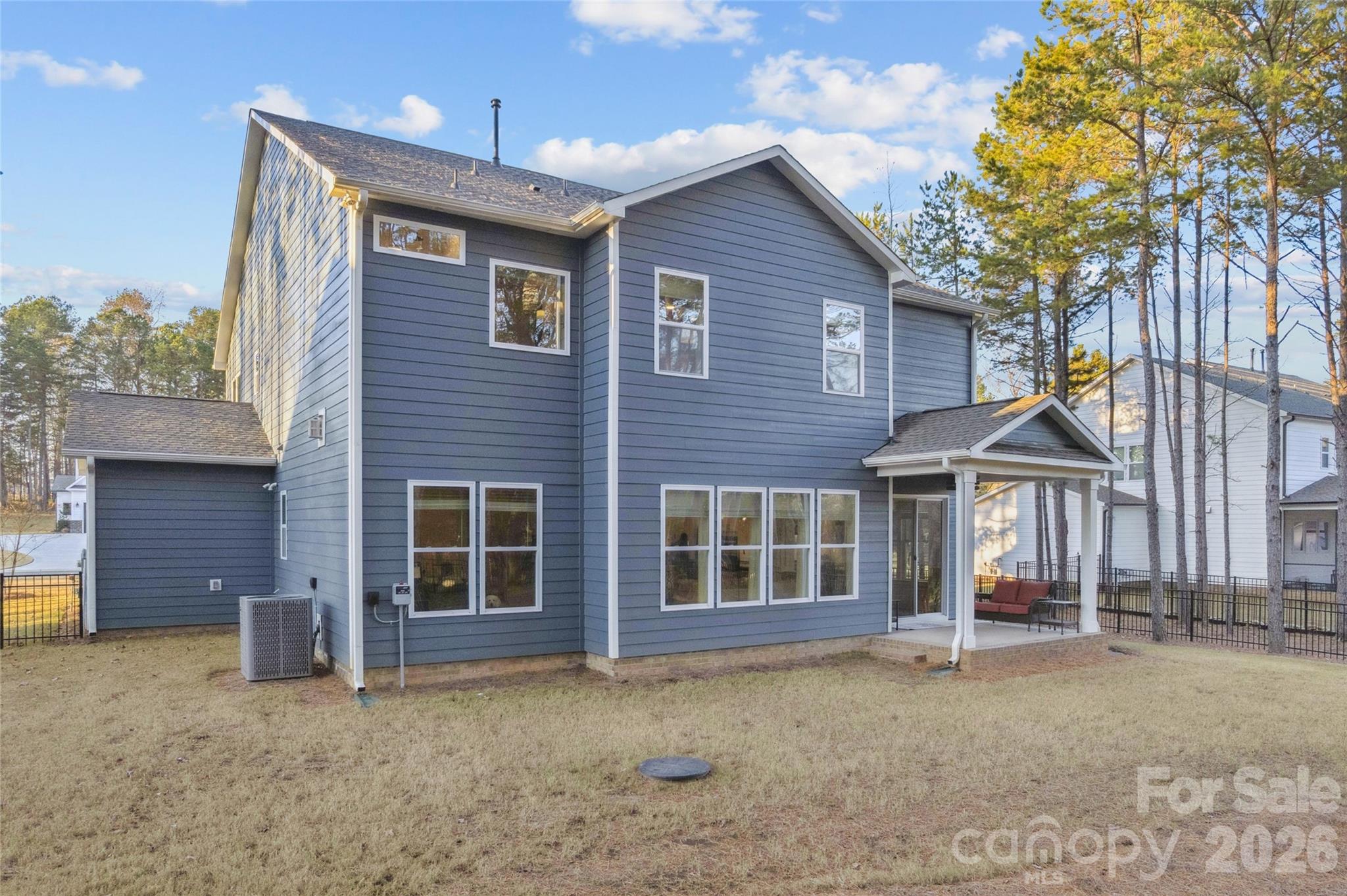 7822 Russell Road Indian Trail, NC 28079 - Photo 21 of 48 a front view of a house with a porch