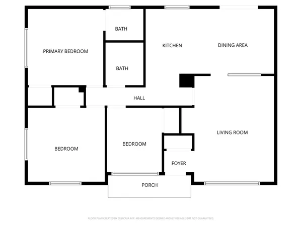 a picture of a floor plan