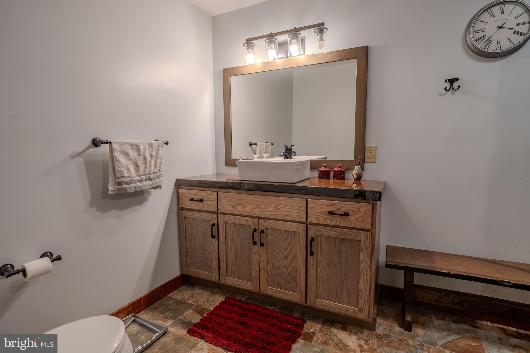 338 Culp Road Sunbury, PA 17801 - Photo 34 of 43 a bathroom with a sink a toilet and mirror