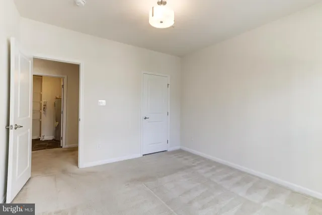 an empty room with window